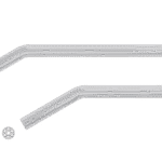 011E Transparent Clear Syringe Tips 250s