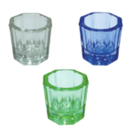 040 Glass Dappen Dish Clear