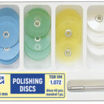 GR 1.072 (16) Polishing Discs 40 pcs+mandrel