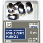 GR 1.0973DC Double Curve Sectional Matrices Large 10 pcs