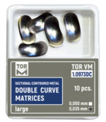 GR 1.0973DC Double Curve Sectional Matrices Large 10 pcs