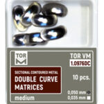 GR 1.0976DC Double Curve Sectional Matrices Large 10 pcs