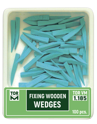 1-185-e GR 1.185 Wooden Wedges 100 pcs - Image 1