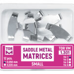 GR 1.301 Saddle Metal Matrices 12pcs