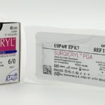 SM 11071512 SURGICRYL PGA EP 0.7 USP 6/0 NEEDLE 3/8 CIR REV. CUTTING 12 MM /45 CM