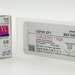 SM 11101519 SURGICRYL PGA EP 1 USP 5/0 NEEDLE 3/8 CIR REV. CUTTING 19 MM / 75 CM