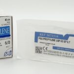 SM 5071519 POLYPROPYLENE BLUE 75 CM EP 0.7 USP 6/0 NEEDLE 3/8 CIR REV. CUT. 16 MM