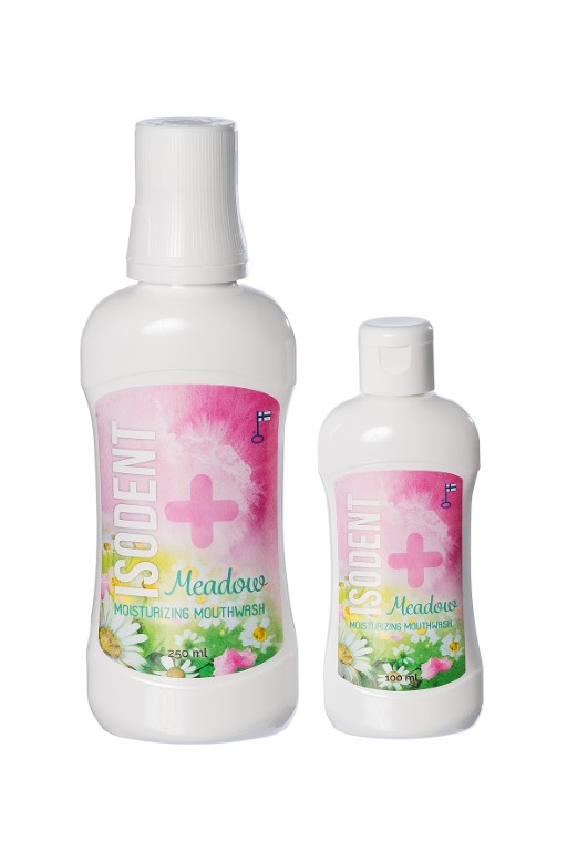 Meadow Mouthwash Front ISODENT Niitty Mouthwash 100 ml (Meadow) - Image 1