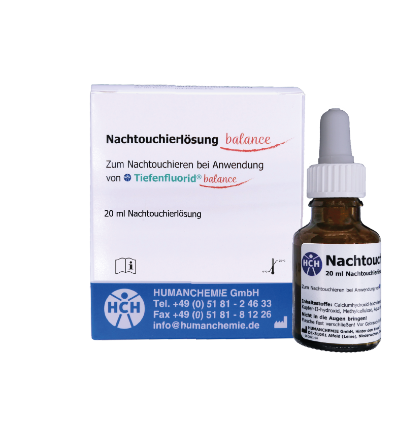 NachtouchierlФsung balance Einzelpckg. (20 ml) Nachtouchierlosung-Tiefenfluorid® balance liquid 20ml - Attēls 1