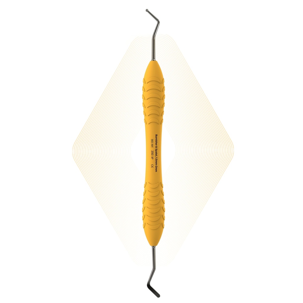 burn and spa Burnisher & Spatel, 1.5mm-2mm (ErgoX Plus) - Attēls 1