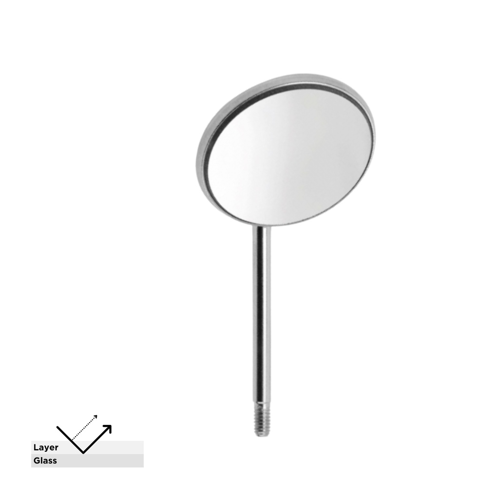 n4 Plain Mouth Mirror, No. 4, 22mm - Attēls 1